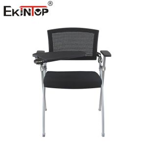 China Black Training Chair With Mesh Backrest And Breathable Seat Cushion on sale