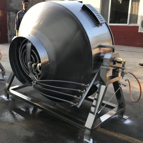 Large Capacity Cooking Pot Automatic Vegetable Cooking Mixer Industrial Meat Cooking Kettle