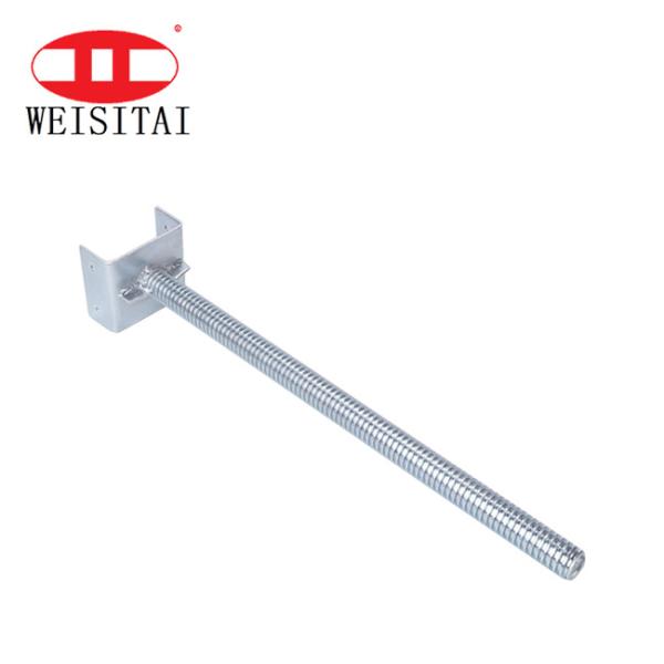 Quality Q235 Adjustable Screw U Head Scaffolding Jack Base wholesale