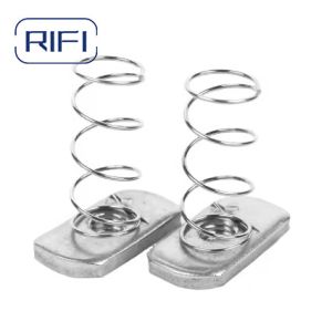Rifi Spring Nut Zinc Plated Yellow Zinc Plated Good Quality