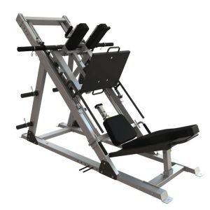 Commercial Gym Leg Press Hack Squat 2 In 1 Dual Function Plate Loaded