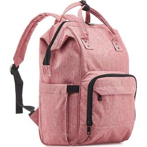 China Waterproof Baby Girl Diaper Backpack , Stylish Maternity Nappy Bag Backpack on sale