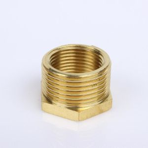 Brass Fittings Bushing Welded UNS70600 NPT Thread Copper Pipe Fittings Bushing