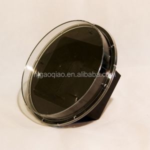 Polycarbonate 200mm Traffic Light Shell With Aluminum Cobweb Lens Polycarbonate