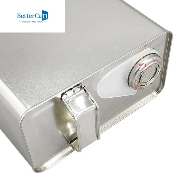 Empty Custom Brake Oil Can 1 Liter Motor Oil Can 0.23mm Thickness