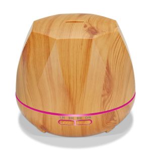 Cheap 550ml Portable Wood Grain Diffuser With Remote Control for sale