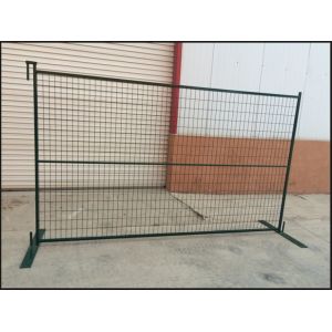Galvanized Steel Metal Temporary Mesh Fence UV Protected Fashion Design