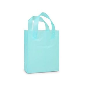 Leak Proof Custom Logo Reusable Shopping Bags , Odorless Plastic Hand Bag
