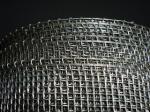 Galvanized Crimped Wire Mesh Solid Wrapped Edge Gin Plain Weave Mesh
