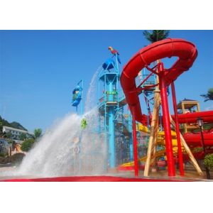 Galle Pirate Theme Aqua Playground With Capacity 100 Rider / Time
