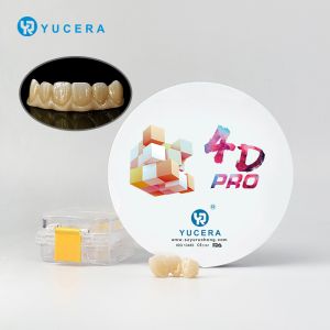 Yucera 4D Pro Multilayer Zirconia Block Open System Thickness 14/16/18mm 16