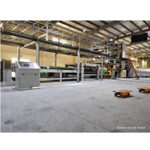 High Speed 3ply Corrugated Cardboard Making Machine for Customized Width of