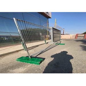 Cheap Pre Galvanized H2.1m Temporary Security Fence ISO14001 Approval for sale