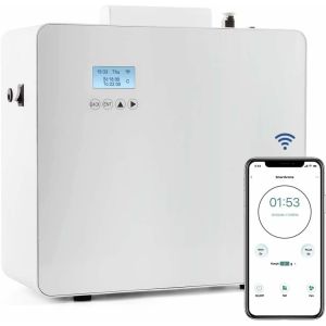 HOMEFISH 800ml Big Essential Oil Diffuser For Office Desk Coverage 2500m3-4000m3