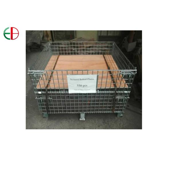 Quality HRC56 Ni Hard Casting Bolted Plates ASTM A532 Class I Type C NiCr White Iron wholesale