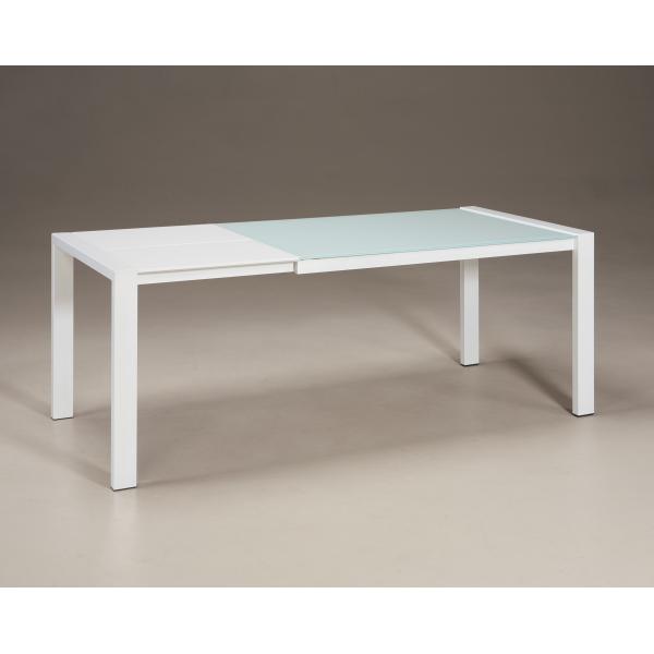 Practical Retractable Dining Table Modern Expandable Dining Table 90cm Width For