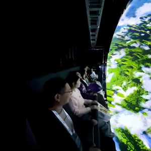 Flying Cinema 2025 New Roller Coaster Simulator Dome Cinema Virtual Reality