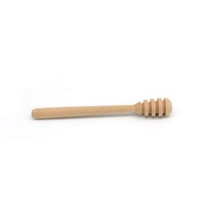 Customized Logo Varnished Wooden Muddler Collectible Honey Muddler Stirrer