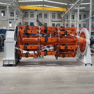 Planetary Wire Stranding Machine With Back Twist For Pay Off Reels Dia 250 Mm To