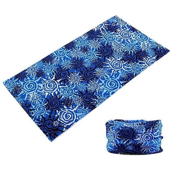 multi choice women head scarf printed colorful face mask custom logo/size bandana,Sport Strapping Seamless Custom Gaiter Whi