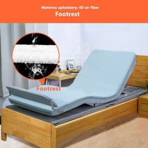 Multi Functional Electric Nursing Bed With Adjustable Backrest And Homecare