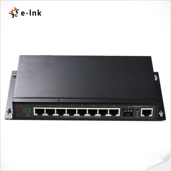 Quality E-link 8 Port SFP Poe Ethernet Switch 10/100M TP With 2 Uplink wholesale
