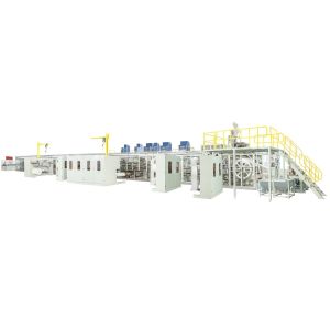 China Full Servo 250PPM 950*760mm Adult Diaper Making Machine on sale