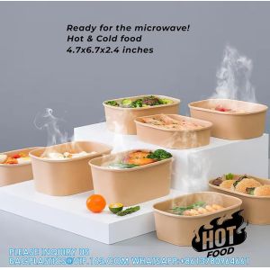 Large Disposable Soup Bowls Disposable Bowls For Hot Food Chili Deli Containers