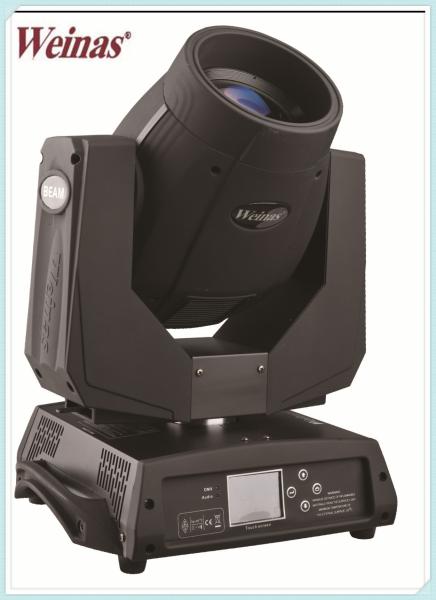 Quality DMX  Moving Head Spot Light / Sharpie Moving Lights With Double Prism Rotational Gobos wholesale