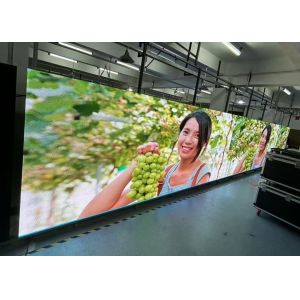 Indoor Die-Casting Aluminum Cabinet Full Color LED Display RGB LED High Energy