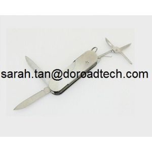 Multifunctional Knife Shaped Metal Twister USB Flash Drive Real Capacity