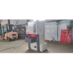 China Emergency Stop Button Safety Features in Metal Deburring Machine with Rotary Brush Deburring Method on sale