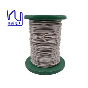 China 40 Awg Enamelled Wire Strands Served Nylon High Voltage Copper Litz on sale