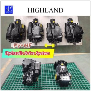 China Cast Iron Green Forage Harvester Hydraulic Drive System  PV110 MF110 on sale