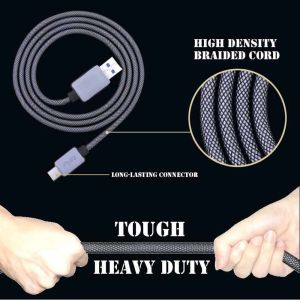 Cheap High Destiny Braided cord tough heavy duty fast charging data nylon type c cable USB 3.1 type C cable for sale