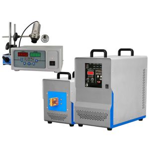 Cheap High Frequency Induction Heating Welding Machine Automatic Embossing Machine For Leather Matt Seal Liner for sale
