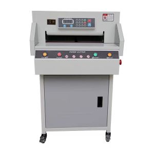 China Electric Paper Cutter Guillotine A3 Cutting Size 40-450mm with 40mm Cutting Thickness on sale