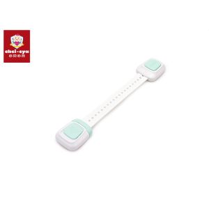 Eco Friendly Child Safety Cabinet Locks , Double Button Toddler Safety Cabinet Locks