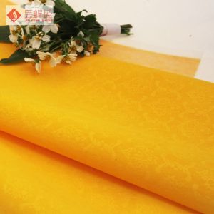 Cheap Nonwoven Yellow Velvet Arts and Crafts Upholstery Fabric Soft Antifouling for sale