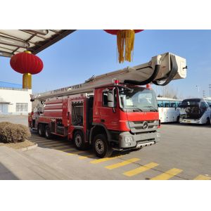 China Arocs 3345 28V 100A Generator Motorized Water Tower Fire Vehicle 6×4 Drive on sale