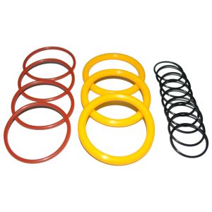 Customized EPDM Sealing Rubber Flat O Ring Washers / Gaskets