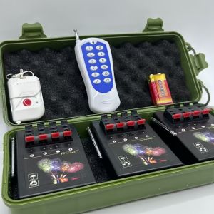 Wireless Sequential Remote Control Cold 12 10 Channels Cake 500m Fireworks