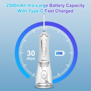 Multi Pik IPX7 Professional Portable Electric Dental Irrigator Oral 400ml Floss