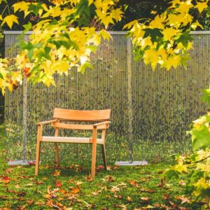 Stylish Rustproof Metal Chain Link Curtains Hanging Installation