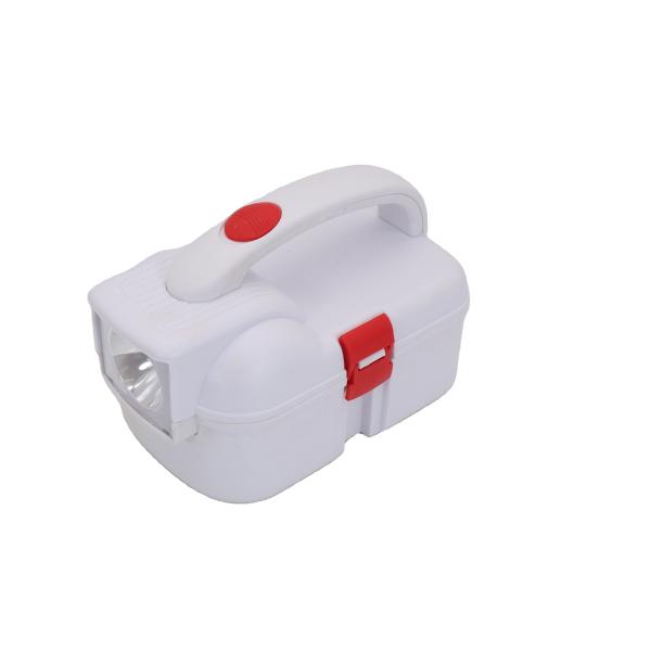 Quality Mini Portable First Aid Kit Workplace National Flashlight Torch Survival White Green Saferlife wholesale