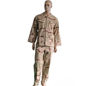 China Tactical Military BDU Camo Uniform Breathable 10 Pockets Army Combat Outfit XS - 3XL on sale