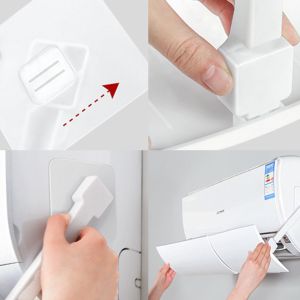 Adjustable Air Conditioner Deflector PP Air Conditioning Shield Home