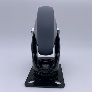 4'' Swivel Plate Caster TPR Wheel 200 kg Capacity