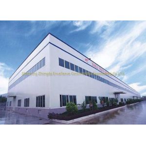 Prefabricated Multi Floor Building Warehouse Steel Structure Weather Proof