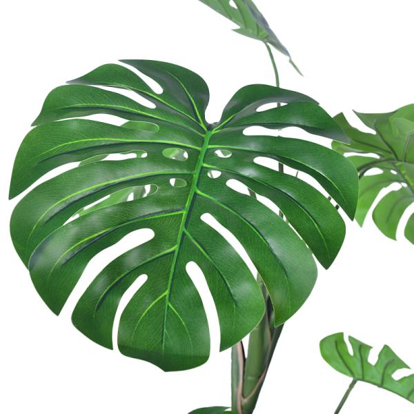 140cm/ 170cm faux monstera plant with Aerial Roots | Single Stem Silk Plant | Hotel Lobby Tree | Factory Direct